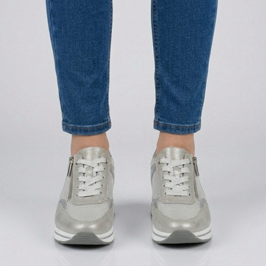 Lori - Scarpa comoda Donna con zeppa