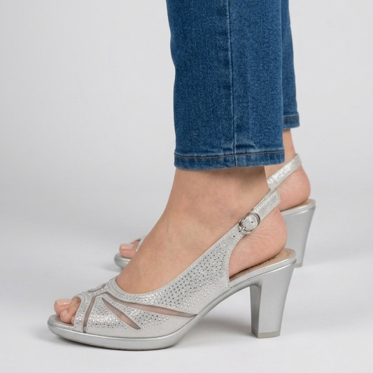 Nami - Sandalo comoda Donna con tacco