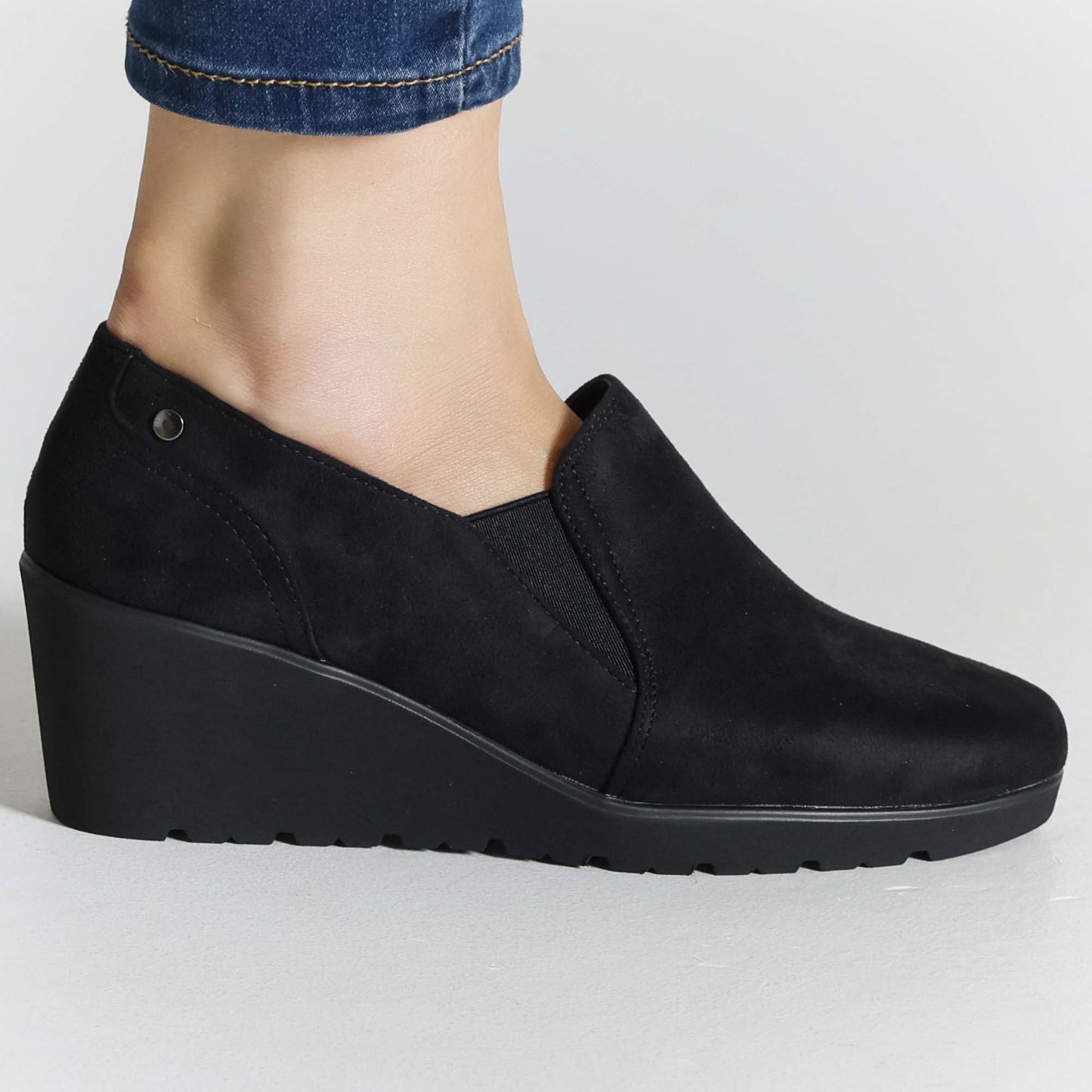 Livia - Mocassino Comfort con zeppa