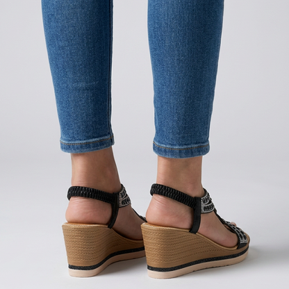 Eden  - Sandalo  comodo donna con zeppa