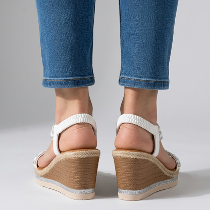 Eden  - Sandalo  comodo donna con zeppa