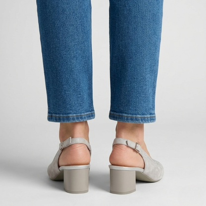 Emi - Sandalo comoda Donna con tacco