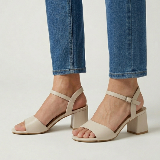 Marzia - Sandalo comoda Donna con tacco