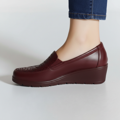 Gemma - Mocassino Fashion con zeppa