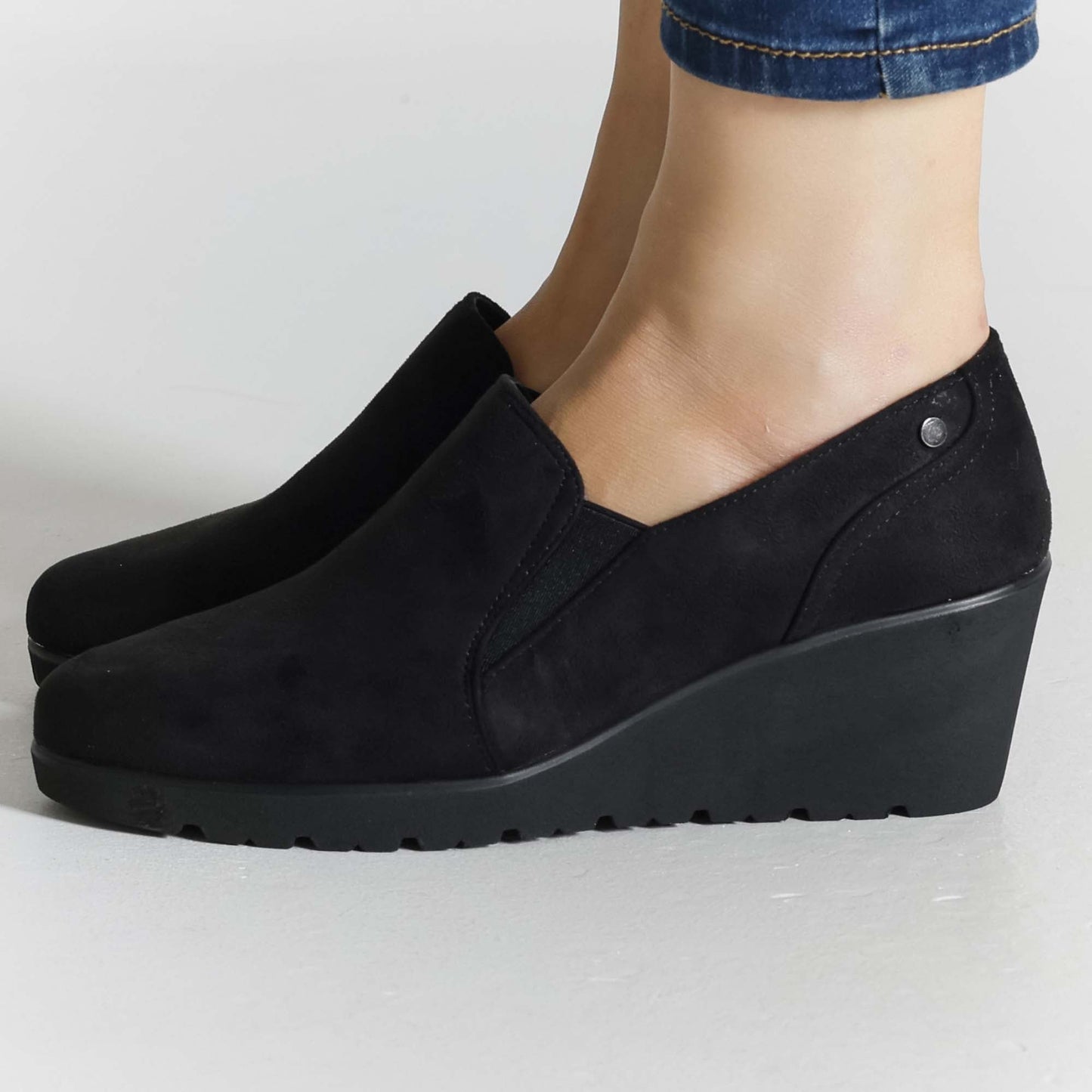 Livia - Mocassino Comfort con zeppa