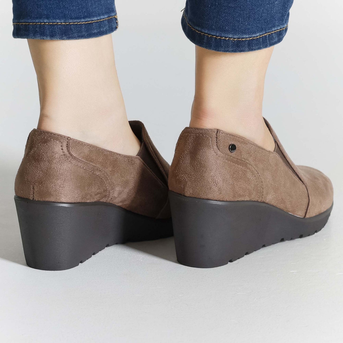 Livia - Mocassino Comfort con zeppa